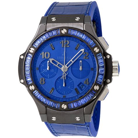 Hublot Big Bang Tutti Frutti Automatic Chronograph Blue Dial 